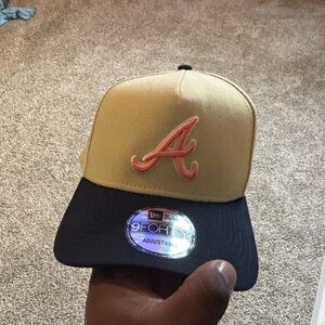 Atlanta braves new era 9forty snapback hat